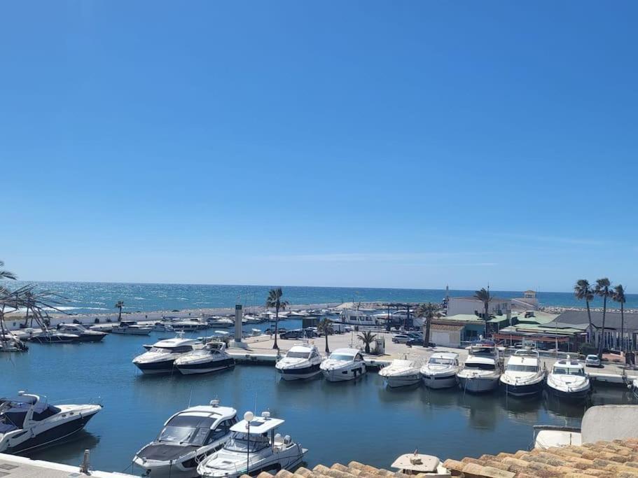 Вилла Casita Junto Al Mar En El Puerto De Cabopino Марбелья Экстерьер фото